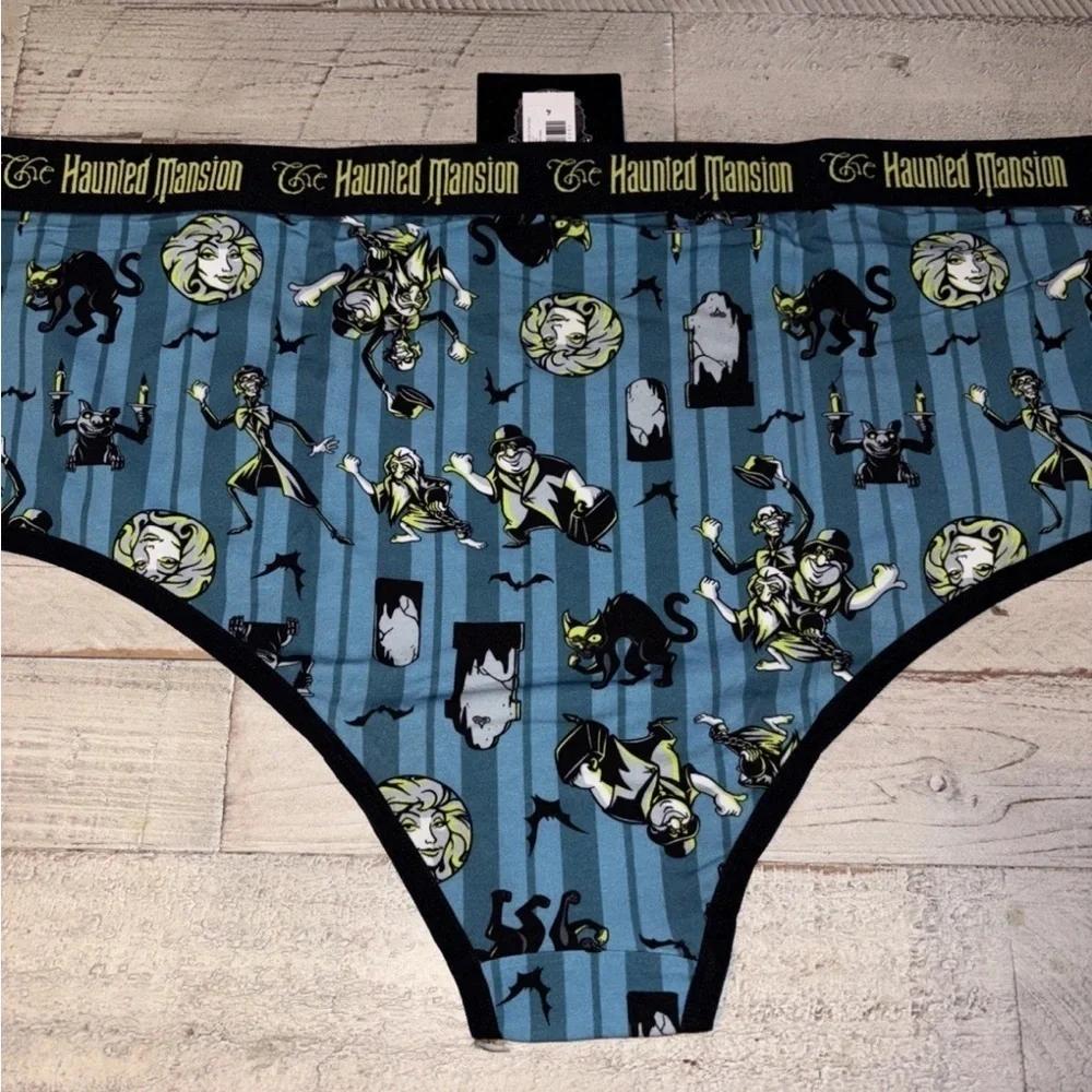 NWT TORRID Cheeky Pantie Sz 4X Blue Disney Haunted Mansion